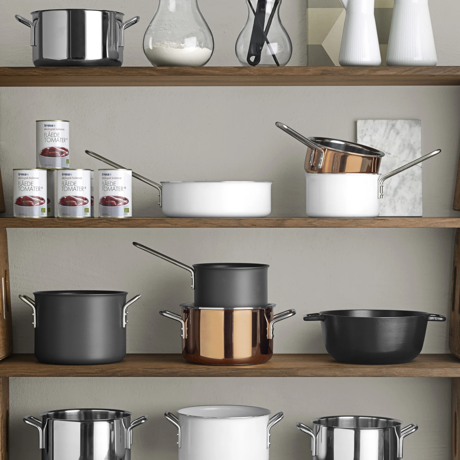 Eva Solo Eva Trio White Line Sautierpfanne 2 Eva Solo Eva Trio White Line Sautierpfanne – Bild 2