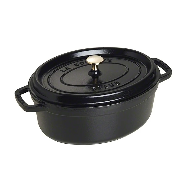 Staub Ovaler Topf Aus Gusseisen 4,2 L 1 Staub Ovaler Topf Aus Gusseisen 4,2 L