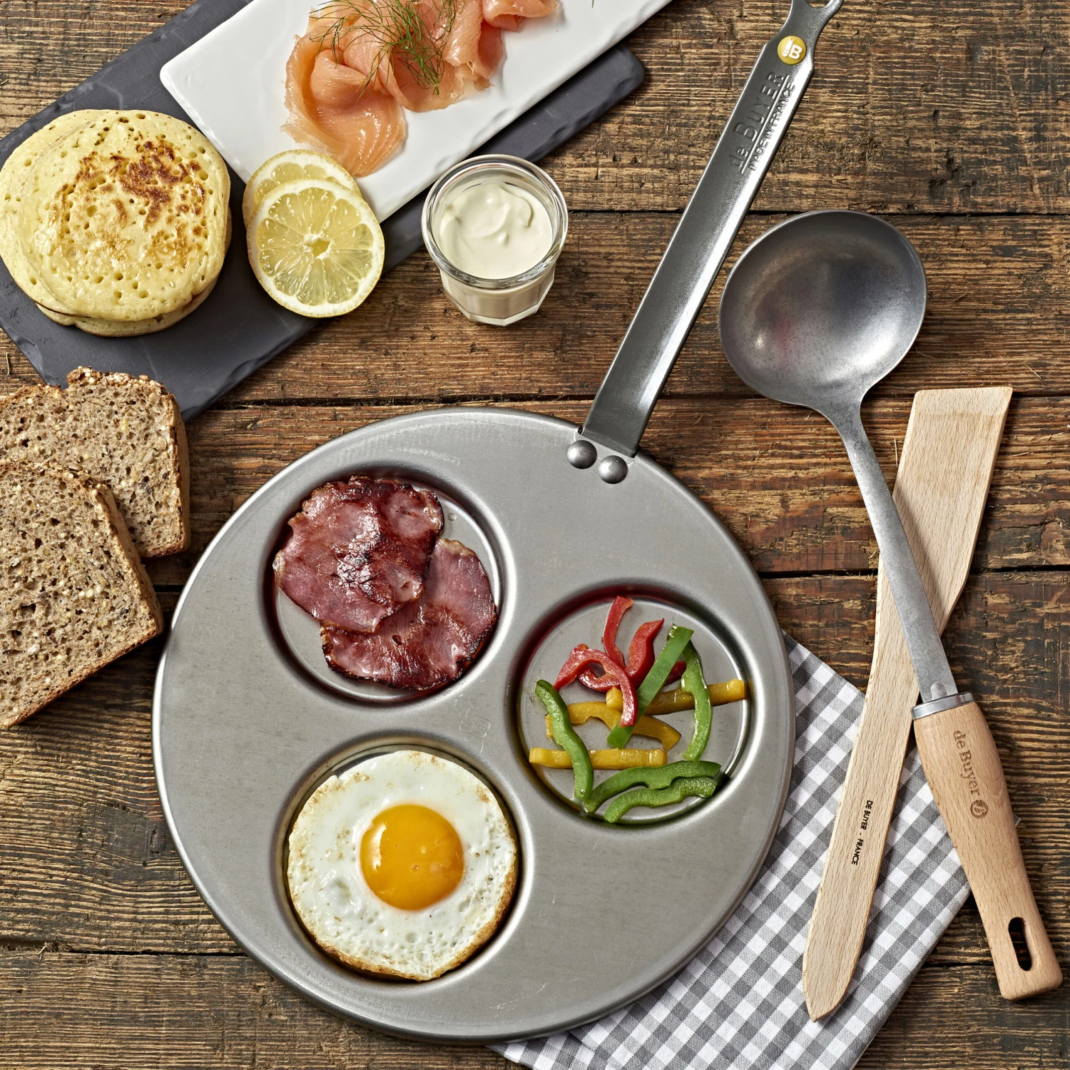 De Buyer Mineral B Pfannkuchenpfanne 3 De Buyer Mineral B Pfannkuchenpfanne – Bild 3