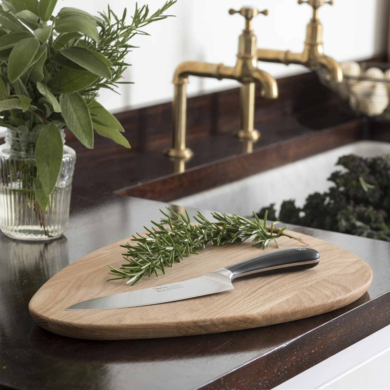 Pebble Schneidebrett 44cm 2 Pebble Schneidebrett 44cm – Bild 2