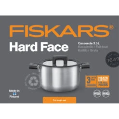 Fiskars Hard Face Steel Topf Mit Deckel 5 Fiskars Hard Face Steel Topf Mit Deckel -Küchen Verkauf 42271 01 02 91deec843c