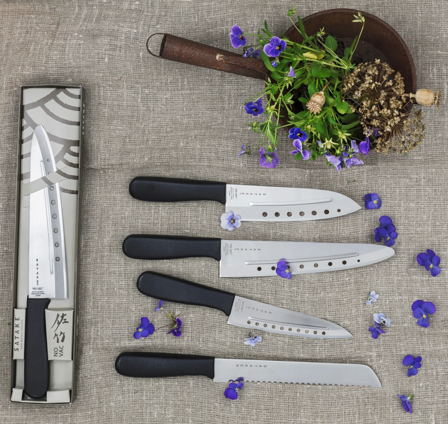 Satake No Vac Allroundmesser 2 Satake No Vac Allroundmesser – Bild 2