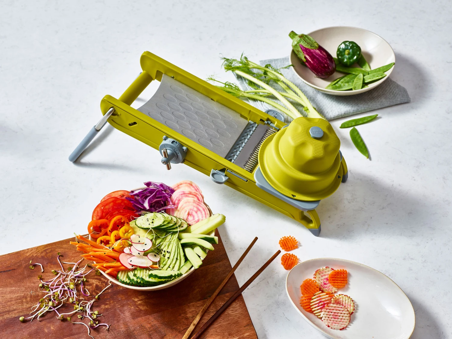 De Buyer Swing Plus Mandoline 3 De Buyer Swing Plus Mandoline – Bild 3