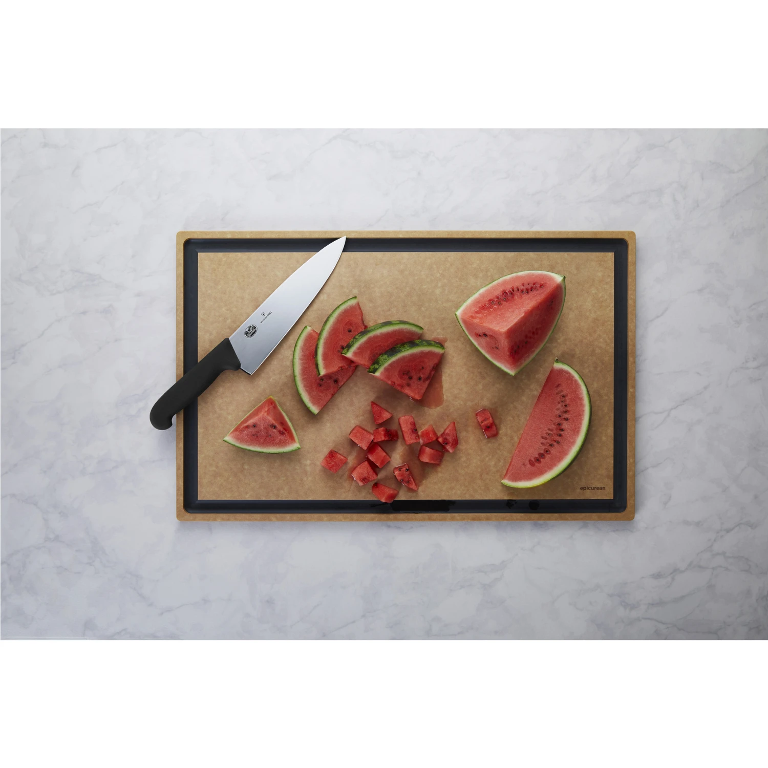 Victorinox Fibrox Küchenmesser Extra Breit 20cm 2 Victorinox Fibrox Küchenmesser Extra Breit 20cm – Bild 2