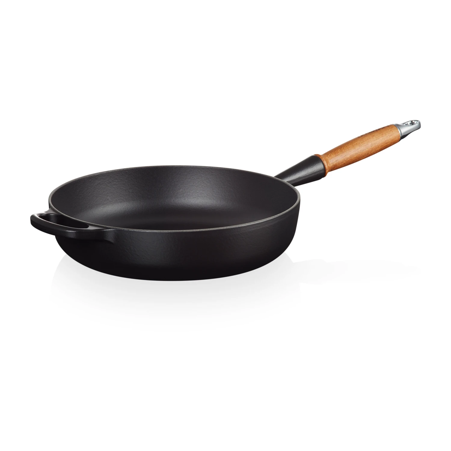 Le Creuset Signature Sauteuse Holzgriff 28cm 2 Le Creuset Signature Sauteuse Holzgriff 28cm – Bild 2
