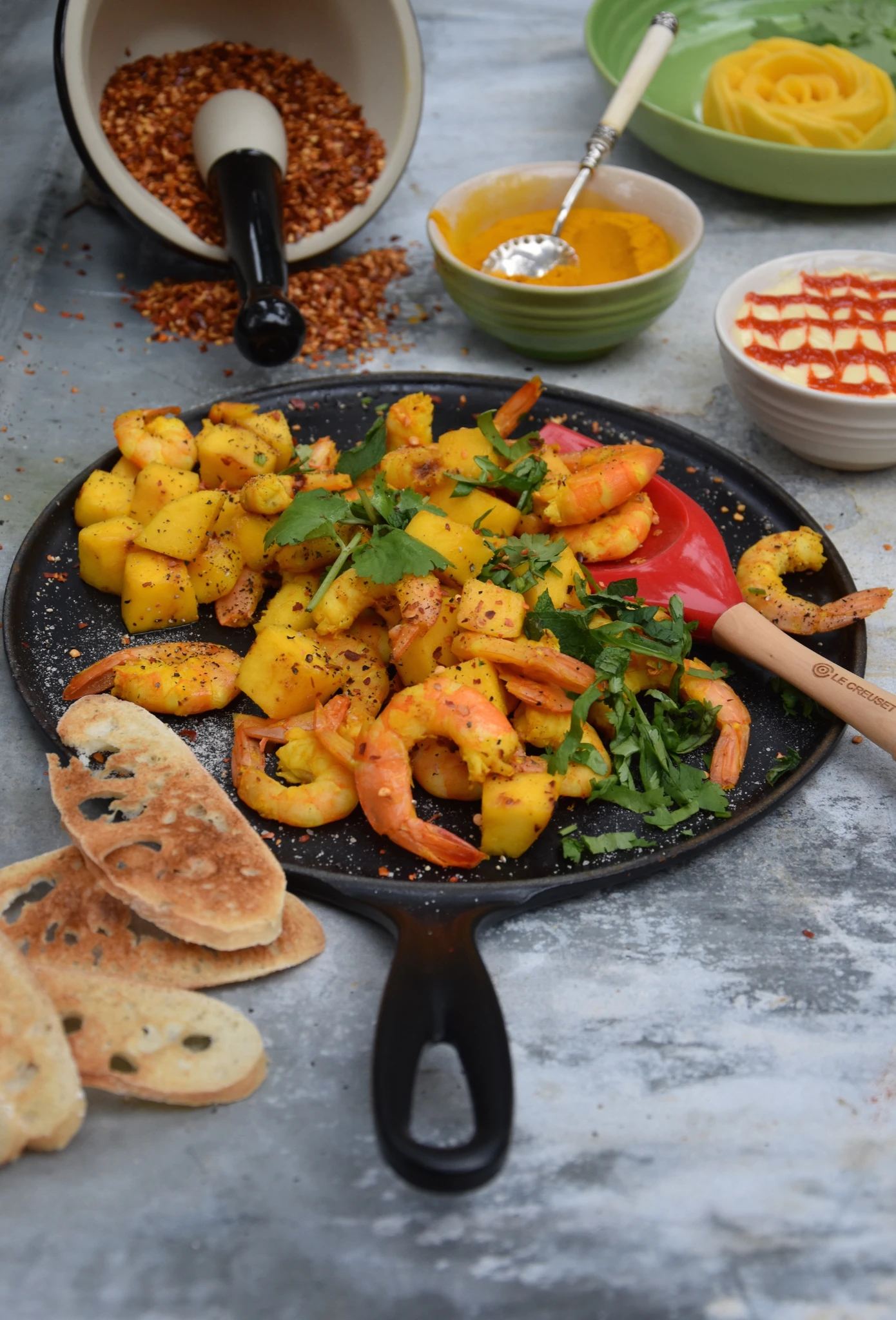 Le Creuset Crêpe-Pfanne Gusseisen Ø27 Cm 3 Le Creuset Crêpe-Pfanne Gusseisen Ø27 Cm – Bild 3