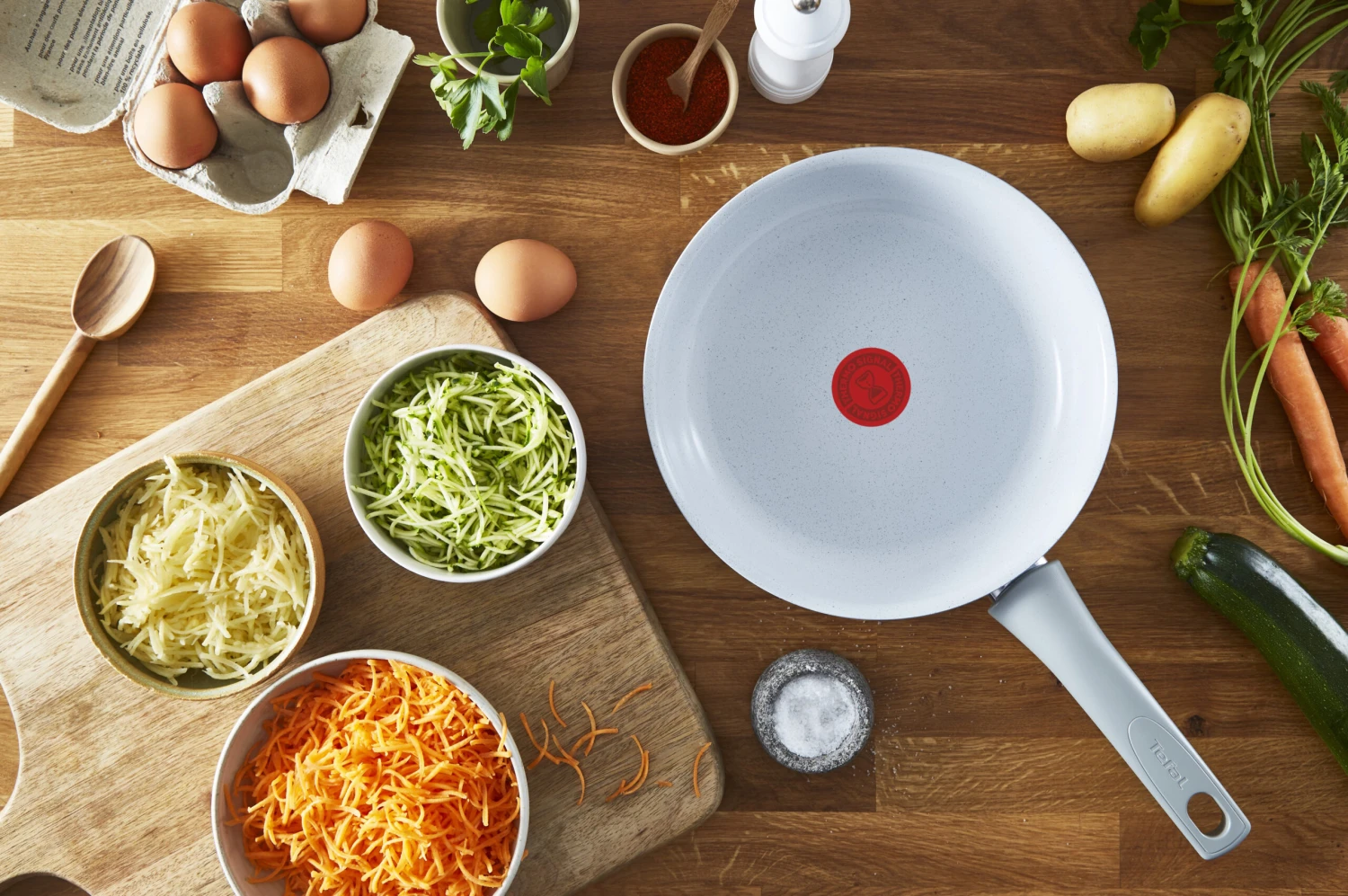 Tefal Natural Chef Pfanne Grau 4 Tefal Natural Chef Pfanne Grau – Bild 4