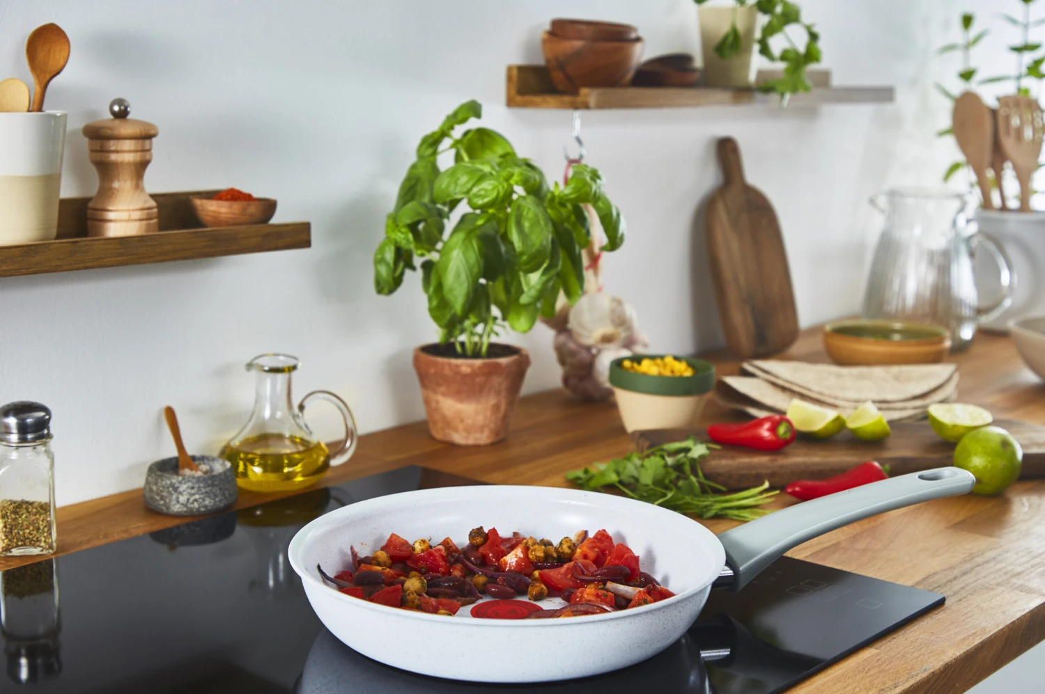 Tefal Natural Chef Pfanne Grau 5 Tefal Natural Chef Pfanne Grau – Bild 5