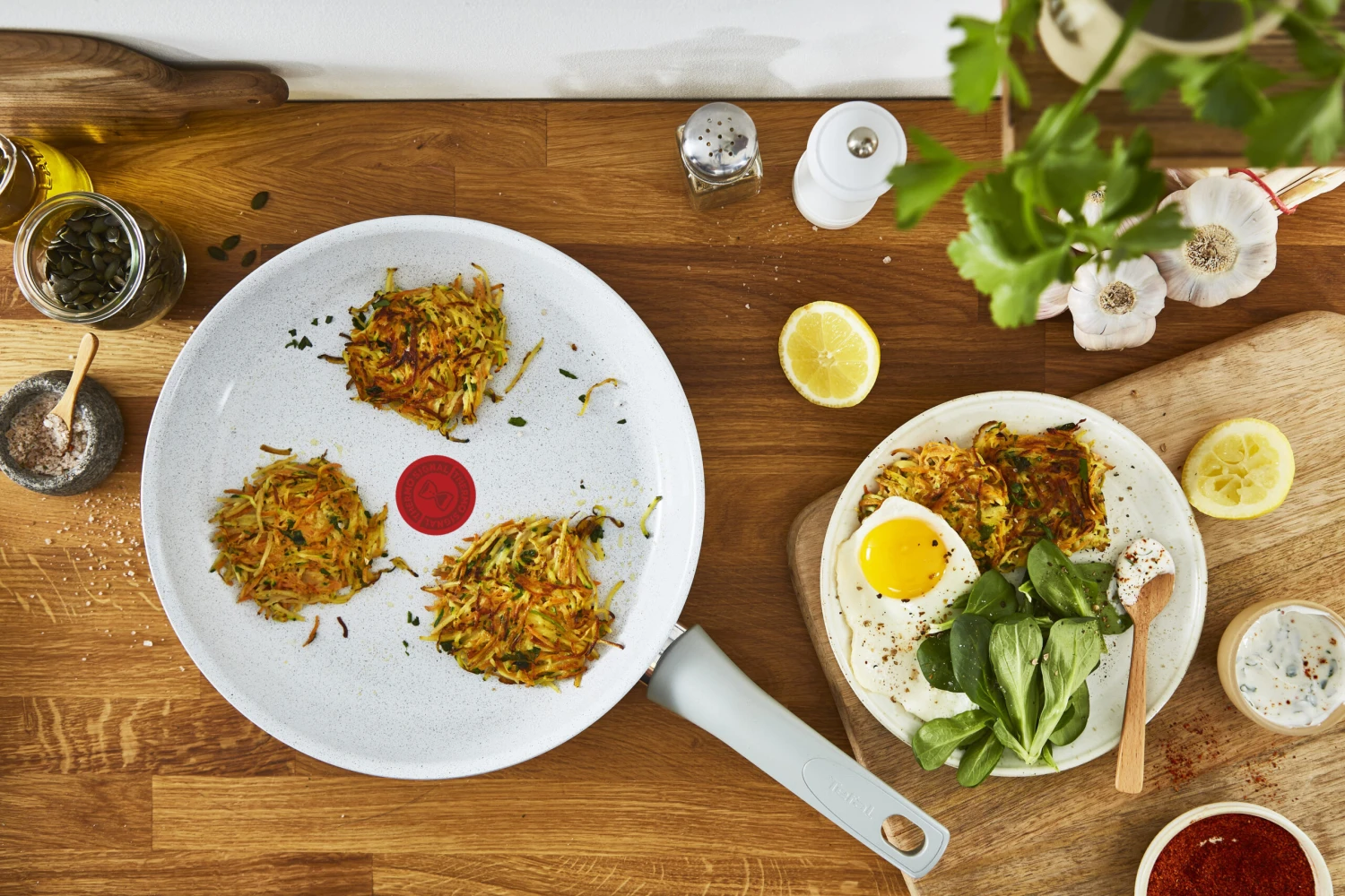 Tefal Natural Chef Pfanne Grau 6 Tefal Natural Chef Pfanne Grau – Bild 6