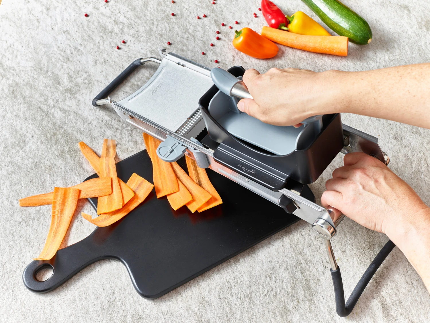 De Buyer Revolution Mandolin 2pusher Zubehör 2 De Buyer Revolution Mandolin 2pusher Zubehör – Bild 2