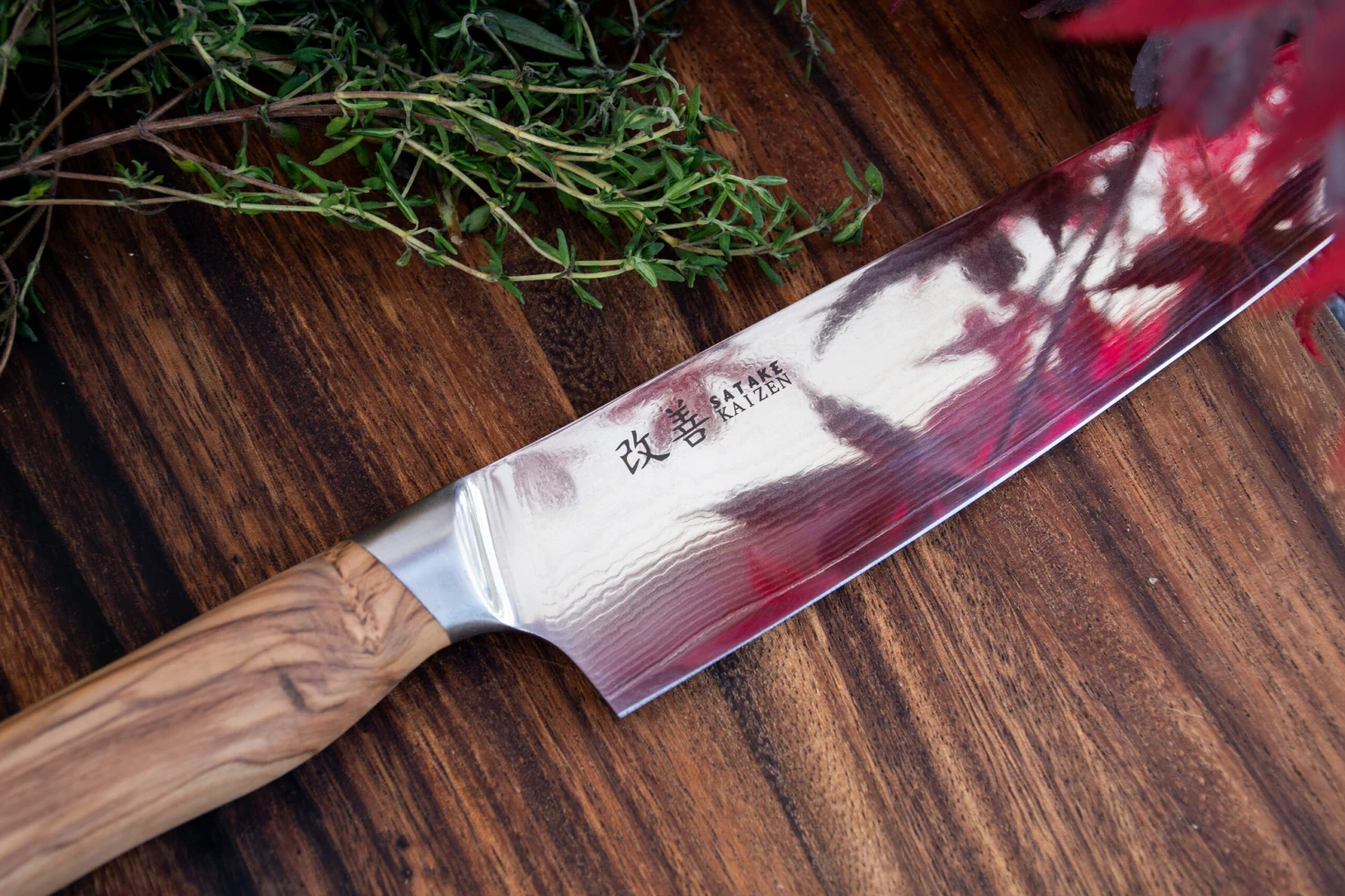 Satake Kaizen Santoku Küchenmesser 5 Satake Kaizen Santoku Küchenmesser – Bild 5