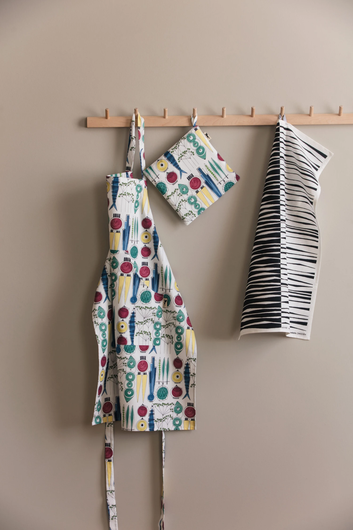 Picknick Topflappen 23 X 23cm Kleines Muster 2 Picknick Topflappen 23 X 23cm Kleines Muster – Bild 2