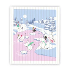 Mumin Spüllappen Winter 2022 14,5 X 17cm